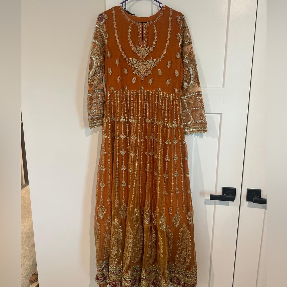 Afrozeh Fancy Pakistani Gown